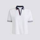 G/Fore Women Circle G Johnny Collar Terry Polo