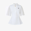 GFJ Women Half Zip Polo