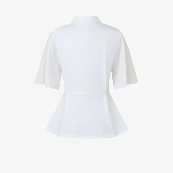 GFJ Women Half Zip Polo