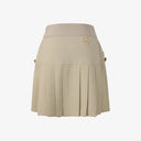 GFJ Women High Waist Pleat Skirt