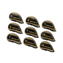 Honma BE-10 4-Star Men 14-piece Package Set (Golf Bag Included)