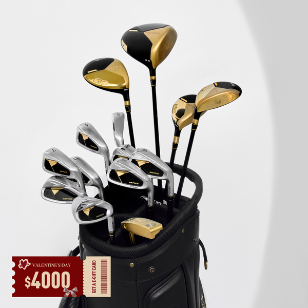 Honma X Malbon Golf Men Premium 14-piece Full Set (Golf bag Included)