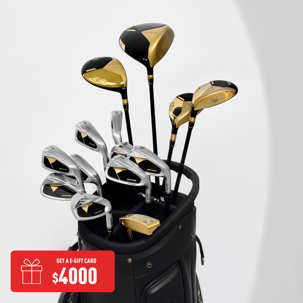 Honma X Malbon Golf Men Premium 14-piece Full Set (Golf bag Included)