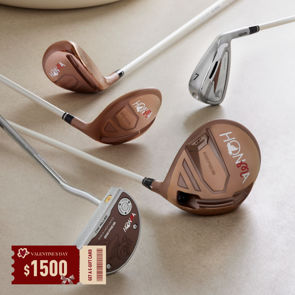 Honma X Malbon Golf Women Performance 13-piece Full Set (Golf bag Included)