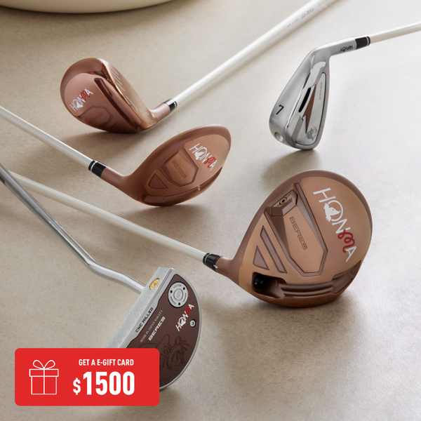 Honma X Malbon Golf Women Performance 13-piece Full Set (Golf bag Included)