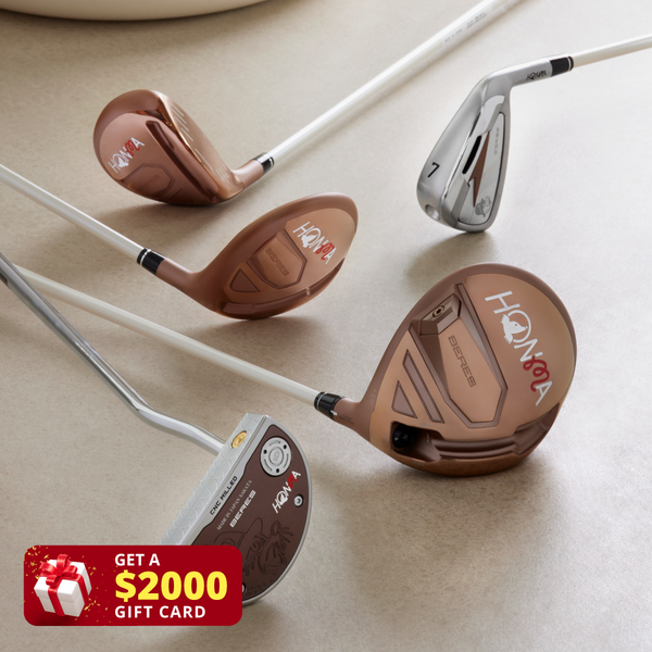 Honma X Malbon Golf Women Performance 13-piece Full Set (Golf bag Included)