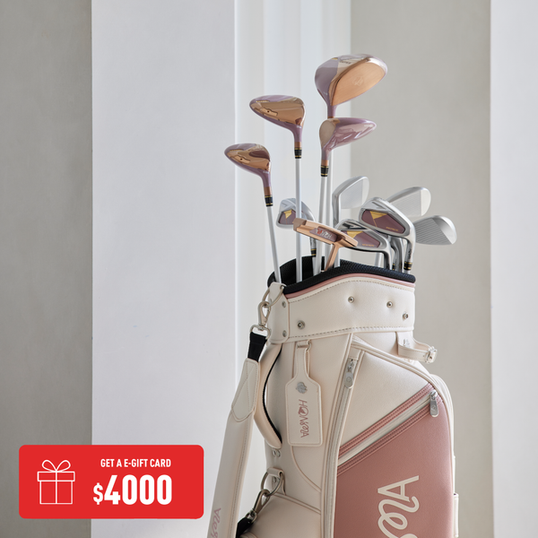 Honma X Malbon Golf Women Premium 13-piece Full Set (Golf bag Included)