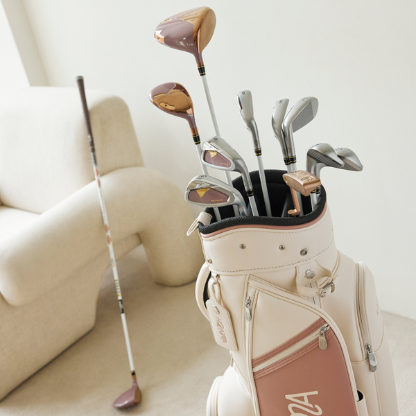 Honma X Malbon Golf Women Premium 13-piece Full Set (Golf bag Included)