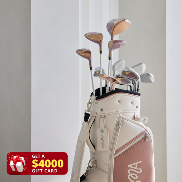Honma X Malbon Golf Women Premium 13-piece Full Set (Golf bag Included)
