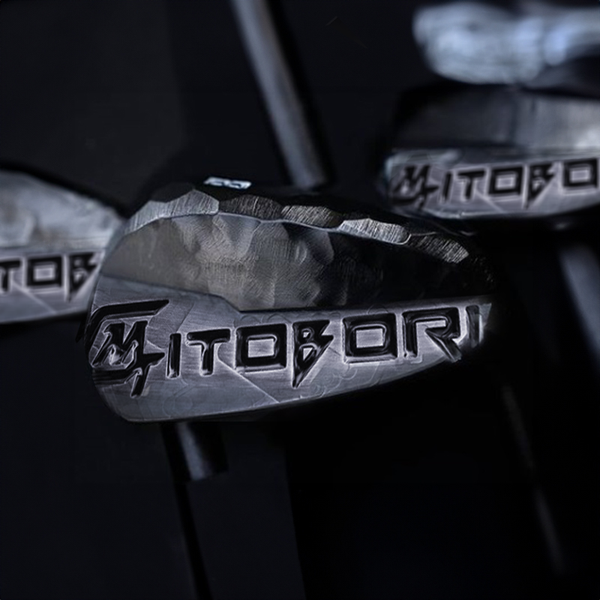 Itobori Muscle Back Black Chrome with Black Accent Custom Irons (7097929171134)