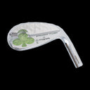 Itobori Trump Design Custom Wedge Chrom Clover Green