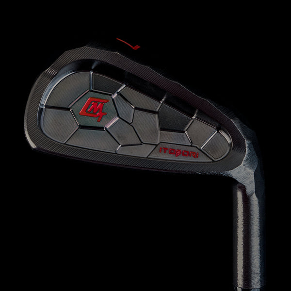 Itobori MXH Black Boron with Red Accent Prebuilt Iron Set (4-P)