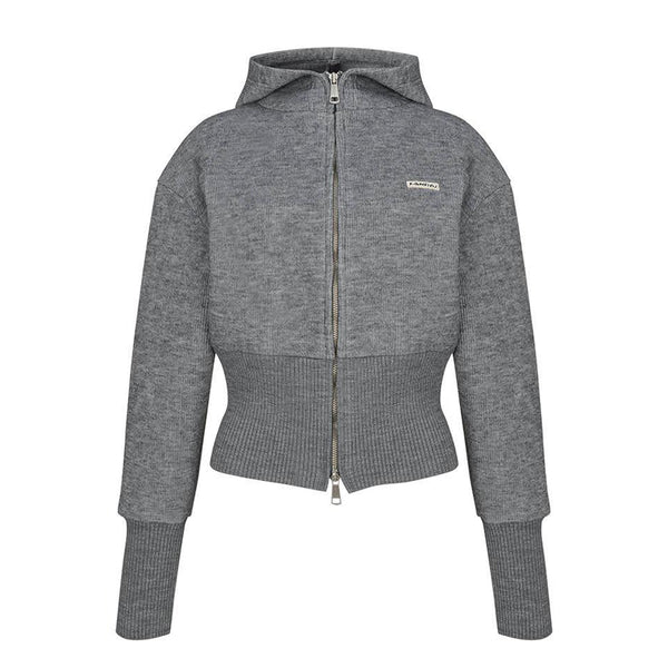 Kandini 2023FW 2Way Sweat à capuche zippé 