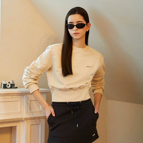 Kandini 2024FW Semi-Cropped SweatShirt