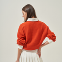 Kandini Women Blossom Collar Knit