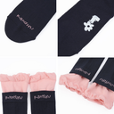 Kandini Women Colorblock Frill Crew Socks