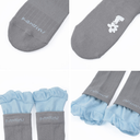 Kandini Women Colorblock Frill Crew Socks