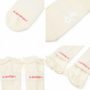 Kandini Women Colorblock Frill Crew Socks