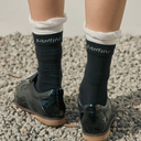 Kandini Women Colorblock Frill Crew Socks