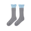 Kandini Women Colorblock Frill Crew Socks