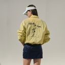 Kandini Women Glossy Embroidered Zip Jacket