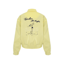 Kandini Women Glossy Embroidered Zip Jacket