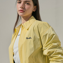 Kandini Women Glossy Embroidered Zip Jacket