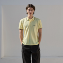 Kandini Pleated Collar Short Sleeve Polo (Unisex)