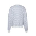 Kandini Women Stripe Linen T-shirt