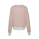 Kandini Women Stripe Linen T-shirt