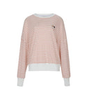 Kandini Women Stripe Linen T-shirt