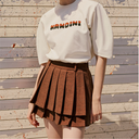 Kandini Women Wool Tiered Pleated Skirt