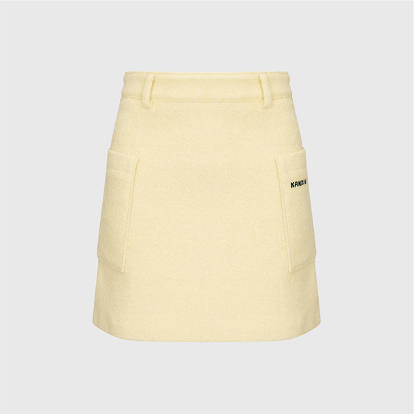 Kandini Women Wool Touch Pocket Skirt