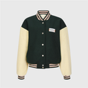 Kandini Women Wool Touch Varsity Jacket