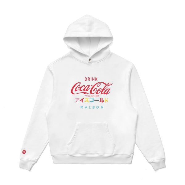 MALBON GOLF MEN X COCA COLA ICE COLD HOODIE