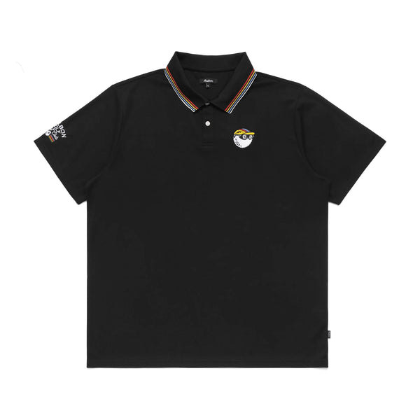 Malbon Golf Men Golf & Cycle Tour De Buckets Performance Polo