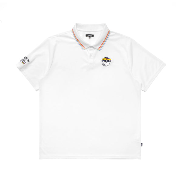 Malbon Golf Men Golf & Cycle Tour De Buckets Performance Polo