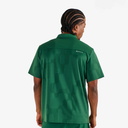 Malbon Golf Men Performance Mesh Paneled Polo