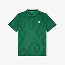 Malbon Golf Men Performance Mesh Paneled Polo
