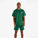 Malbon Golf Men Performance Mesh Paneled Polo