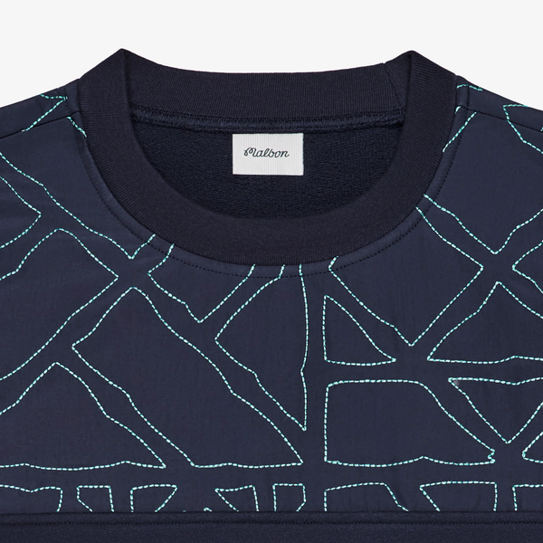 MALBON GOLF MEN TIERRA CREWNECK