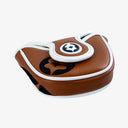 GFJ Putter Cover Mallet - Brown