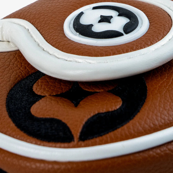 GFJ Putter Cover Mallet - Brown