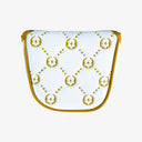 GFJ Putter Cover Mallet - White