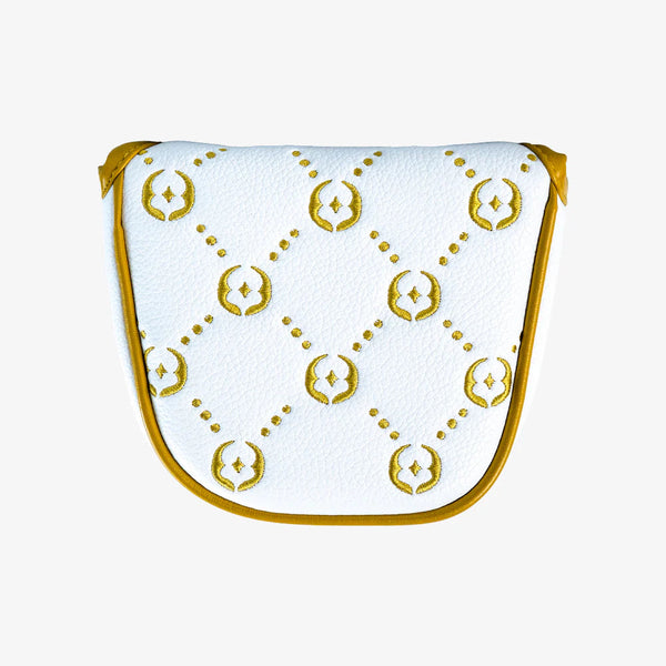 GFJ Putter Cover Mallet - White