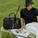 Malbon Golf X Honma Men Premium Boston Bag