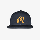 Malbon Golf Men Script Snapback