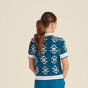 Malbon Golf Women Lucia Quarter Zip Polo