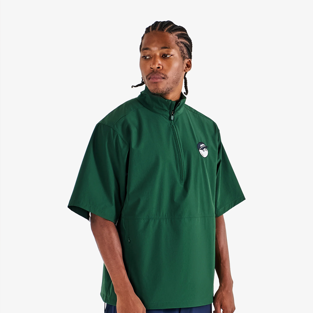 Malbon Golf Men PIine Windshirt | Greentee Golf Shop – GreenTee