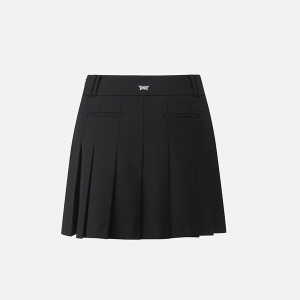 PXG KOREA 2024FW WOMEN HALF PEATED SKIRT